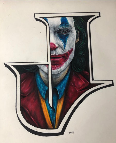 The Joker Mixed Media