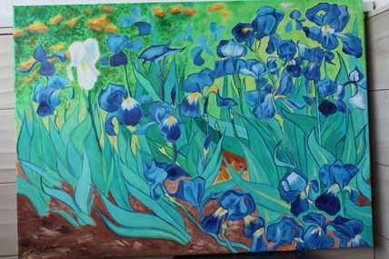 Lirios de Van Gogh