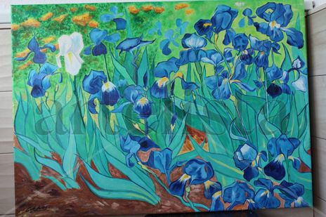 Lirios de Van Gogh