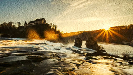 Amanecer en la Nieve