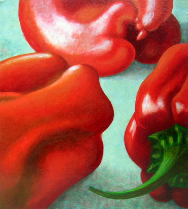 pimentones rojos