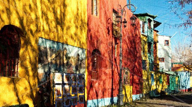 barrio la Boca  Buenos Aires