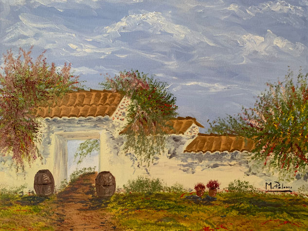 Entrada Oil Canvas Landscaping