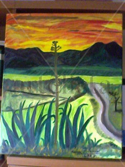 Pitas Oil Canvas Landscaping