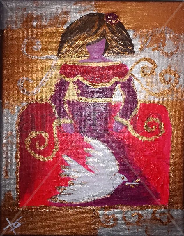 MENINA Y LA PALOMA