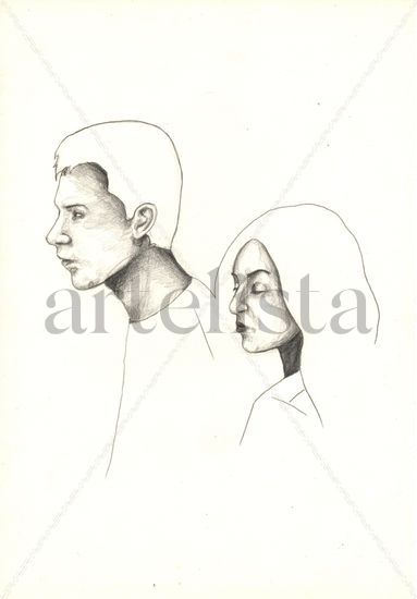 Sin título (Traigo cerillas XIII) Pencil