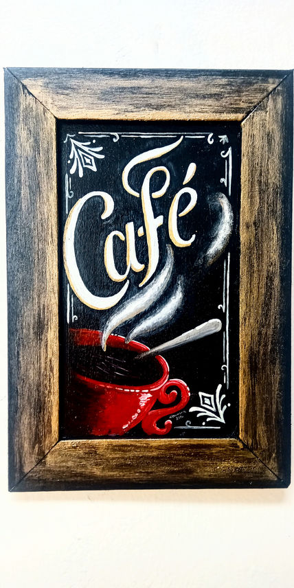 Café lettering