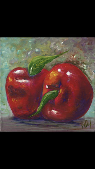 Aples Acrylic Panel Still Life Paintings