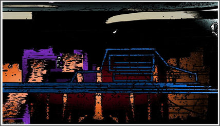 EB67-Estación nocturna
