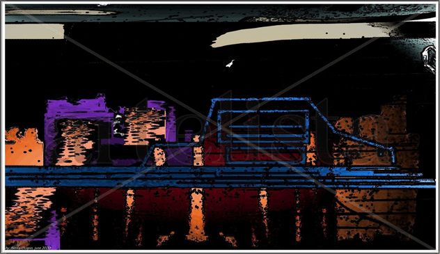 EB67-Estación nocturna