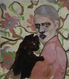 Man With Cat