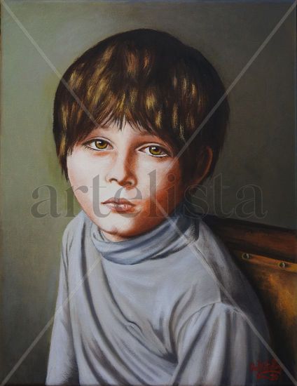 Camilo Oil Canvas Portrait