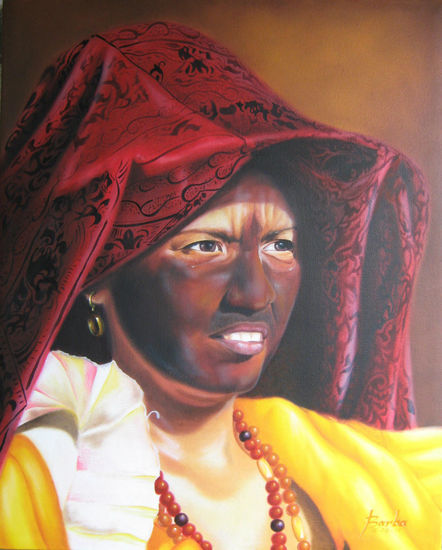 Anarinda Oil Canvas Portrait