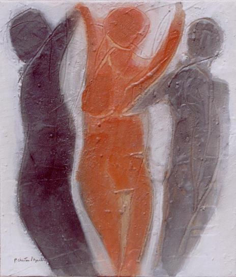 Figuras em Areia XVII Media Mixta Tela Otros