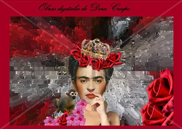 FRIDA KHALO Y LAS ROSAS 