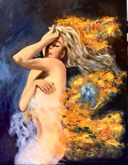 Seducción Oil Canvas Nude Paintings