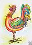Gallo al amanecer