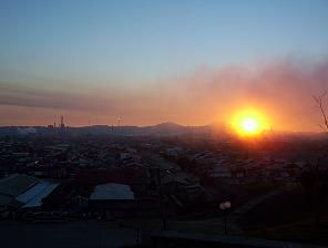 Atardecer en Hualpen