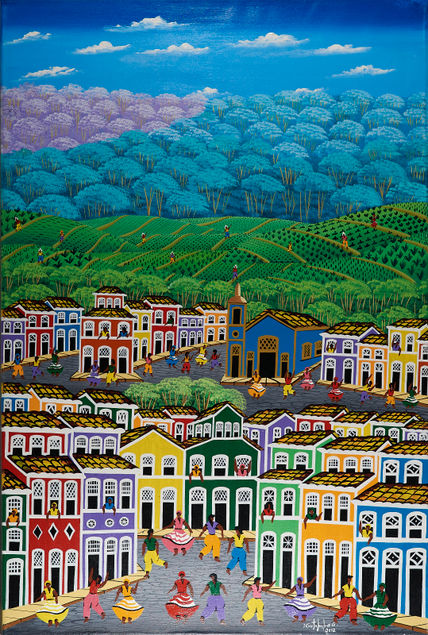 Casarío com Plantações