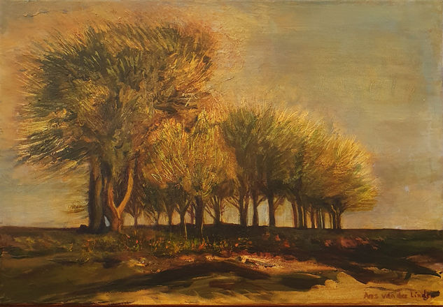 Trees Acrylic Canvas Landscaping