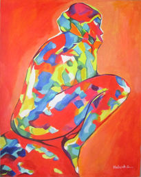 Seated Pensive Figure