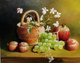 fruta con jazmines