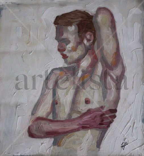 Male Study Oil Canvas Others