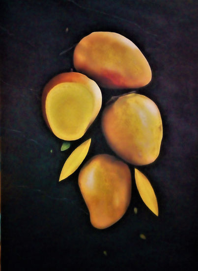 Mangos Oil Canvas Still Life Paintings