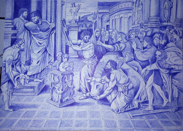 el sacrificio de Lystra