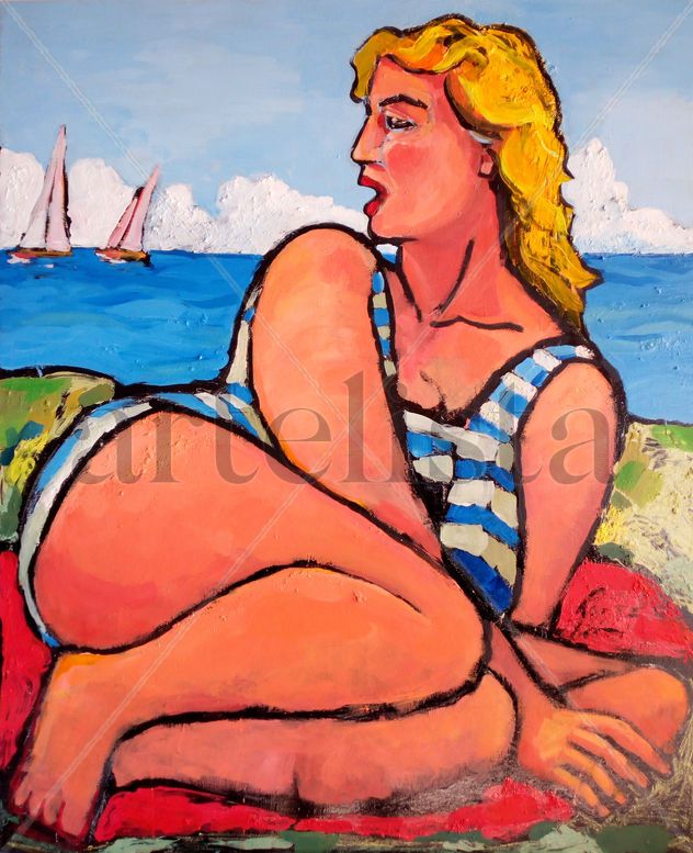 Bañista o "La gamba"
