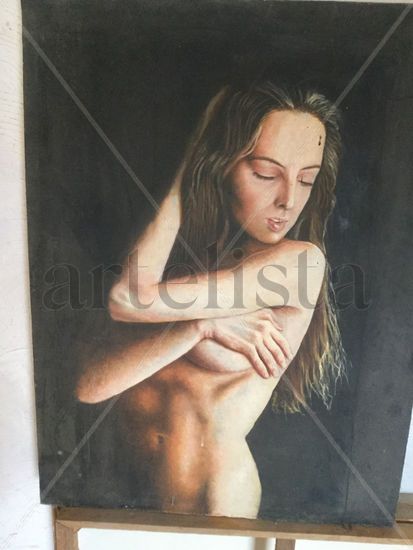 DESNUDO 1 Óleo Lienzo Desnudos