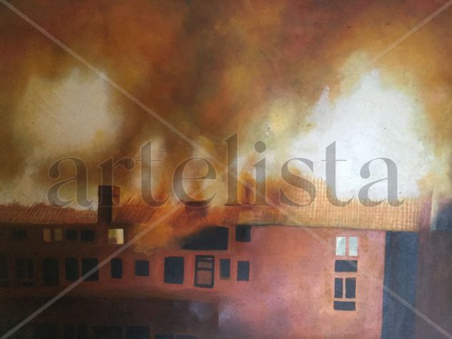 INCENDIO Oil Canvas Landscaping