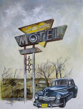 Los Alamitos motel-Ruta 66