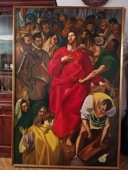 COPIA DEL EXPOLIO DEL GRECO Óleo Lienzo Otros