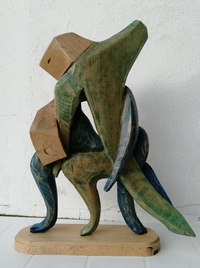 Lucha Wood Figurative