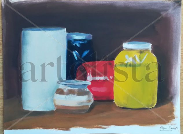 "FRASCOS" Oil Others Still Life Paintings