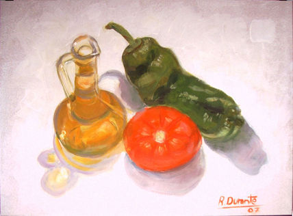 Verde, rojo y oro