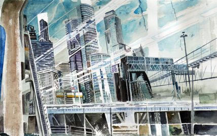 Moscow skyscrapers