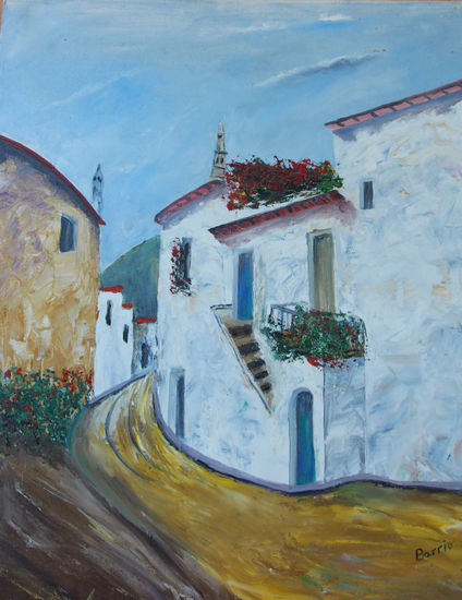 salou Oil Canvas Landscaping