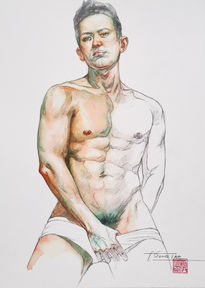 Watercolor-Model#20...