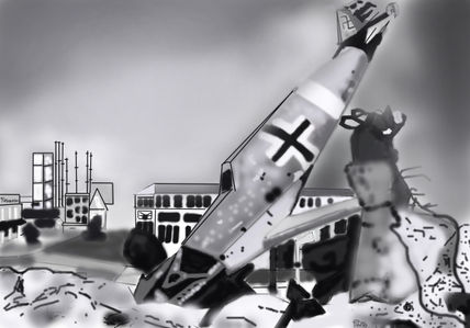 avión nazi...
