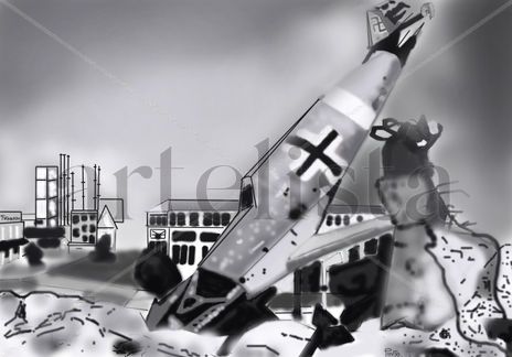 avión nazi...