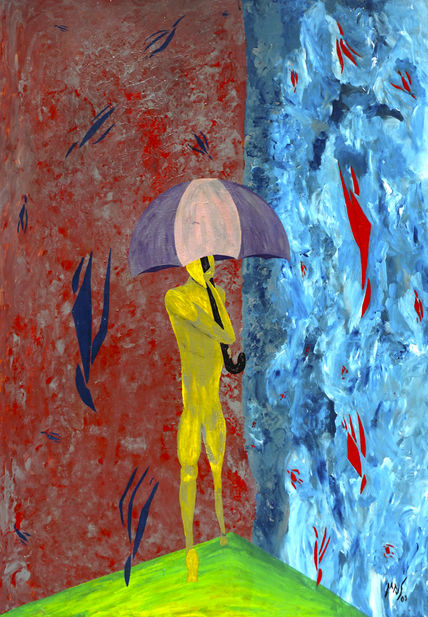 Oculto a la tempestad