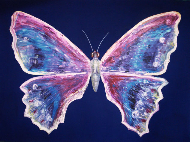 mariposa Oil Canvas Animals