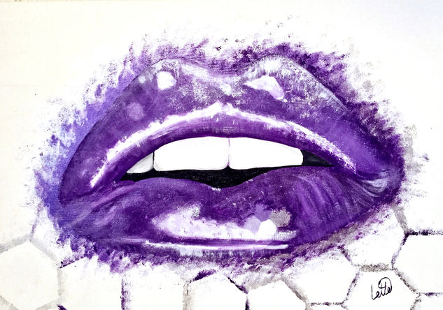 Labios Acrylic Canvas Others