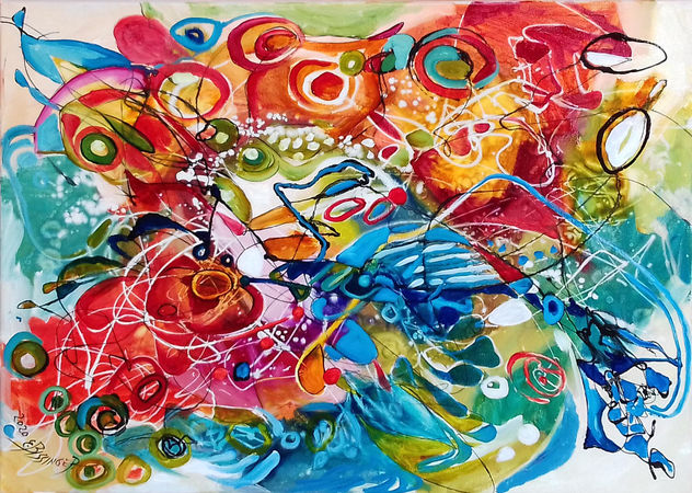 Una calda alta rece, abstract Bissinger