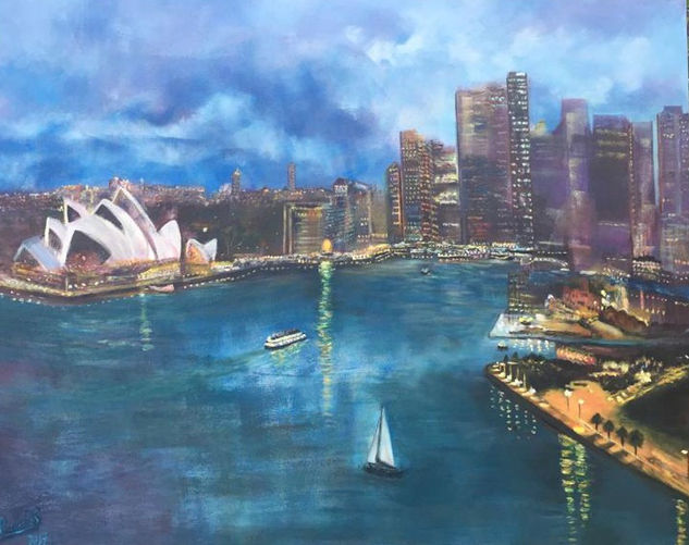 Sidney Oil Canvas Landscaping