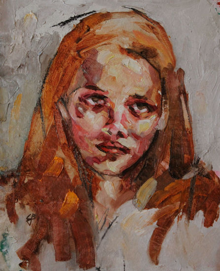 Portrait Oil Canvas Figure Painting