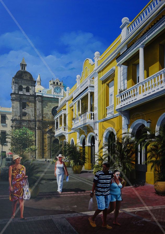 Plaza S Pedro Claver (Cartagena de Indias)