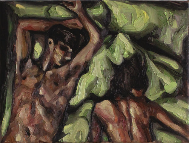 Lovers Óleo Lienzo Otros